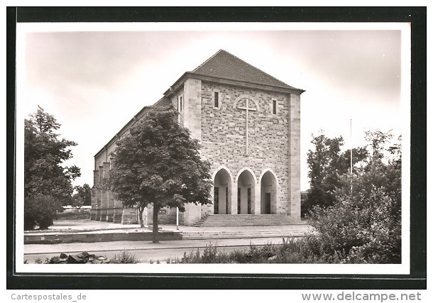 AK Zweibrücken, Blick Auf Heilig-Kreuz-Kirche - Zweibruecken