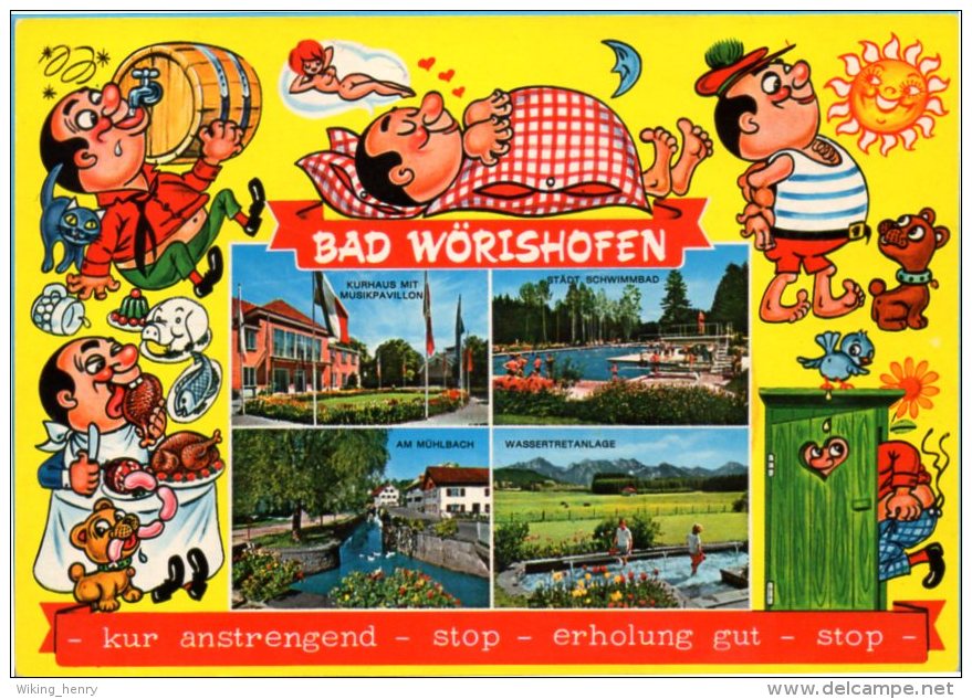 Bad Wörishofen - Mehrbildkarte 27 - Bad Woerishofen