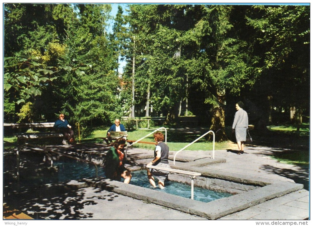 Bad Wörishofen - Wassertretplatz Im Kurpark - Bad Woerishofen