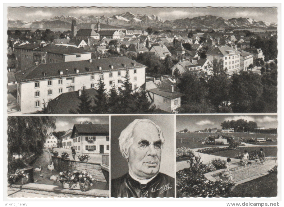 Bad Wörishofen - S/w Mehrbildkarte 25 - Bad Woerishofen