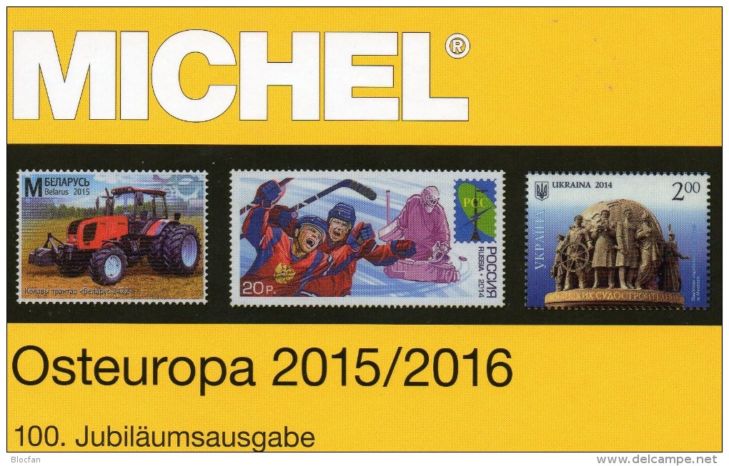 Briefmarken MICHEL East-Europe Part 7 Catalogue 2015/2016 New 66€ Polska Russia Sowjetunion Ukraine Moldawia Weißrußland - Collections