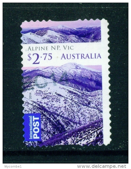 AUSTRALIA  -  2014  National Parks  $2.75  International Post  Self Adhesive  Used As Scan - Gebraucht