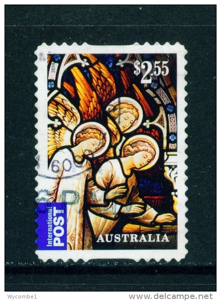 AUSTRALIA  -  2014  Christmas  $2.55  International Post  Self Adhesive  Used As Scan - Usati