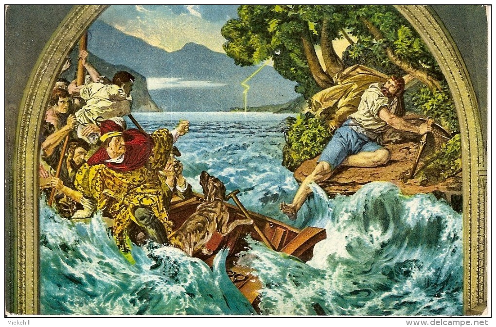 SUISSE-GUILLAUME TELL-ARBALETE-VIERWALDSTÄTTERSEE--TIR A L'ARC - - Bogenschiessen