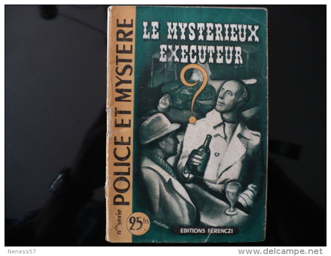 Collection "police Et Mystère" N°10 " Le Mystérieux Executeur" R.Duchesne - Ferenczi