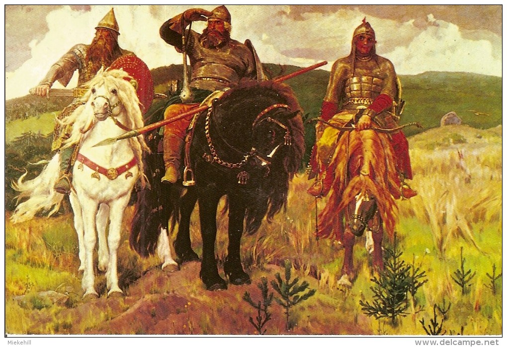 TIR A L'ARC -LES PREUX-V.VASNETSOV - Tir à L'Arc