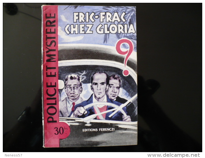 Collection "police Et Mystère" N° 108 " Fric Frac Chez Gloria" H.Nova - Ferenczi