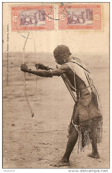 SENEGAL-TIR A L'ARC - - Bogenschiessen