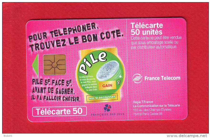 762 - Telecarte Publique Pile Ou Face (F965) - 1999