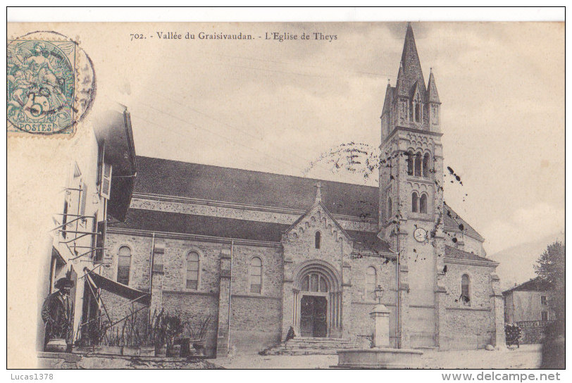 38 / VALLEE DU GRAISIVAUDAN / L EGLISE DE THEYS - Theys