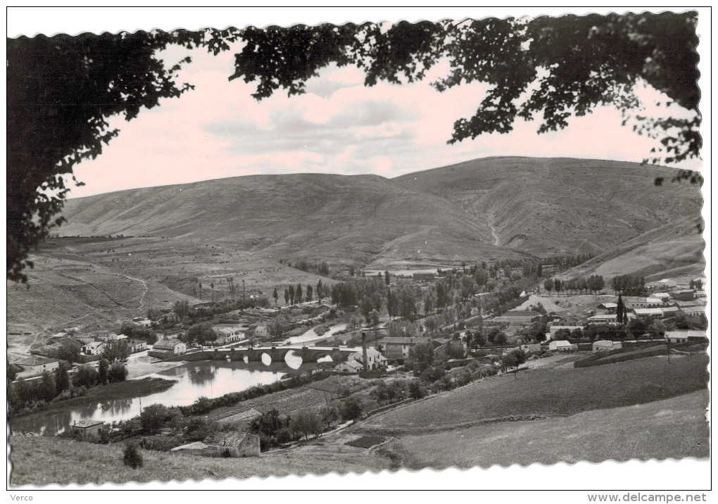 Carte Postale Ancienne De SORIA - PAISAJE DEL RIO DUERO - Soria