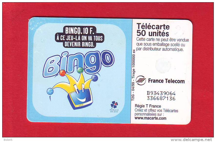 766 - Telecarte Publique Bingo (F976) - 1999