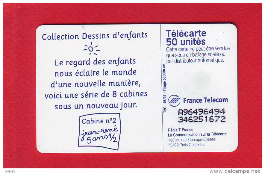 776 - Telecarte Publique Cabine Jean Rene (F991) - 1999
