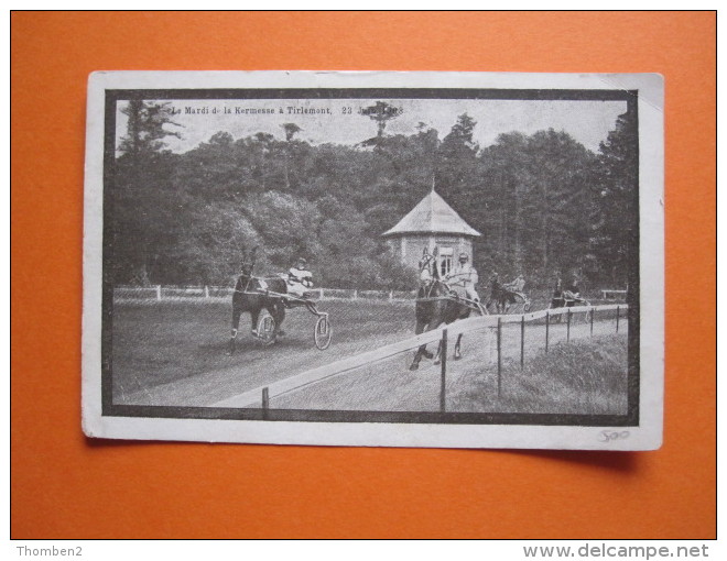 Tienen - Le Mardi De La Kermesse à Tirlemont 23 Juin 1908 - Zeer Zeldzaam - Tienen