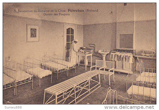 Piétrebais - Sanatorium Domaine De La Chise - Dortoir Des Poupons (animée) - Incourt