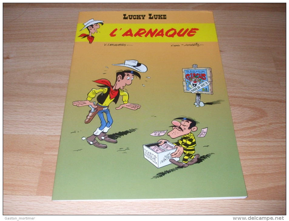 Morris - Goscinny - Lucky Luke - L Arnaque - BD Publicitaire - Pub - Lucky Luke