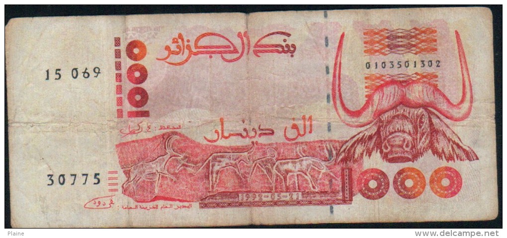 Billet De 1000 Dinars. 21/05/1992- - Algérie