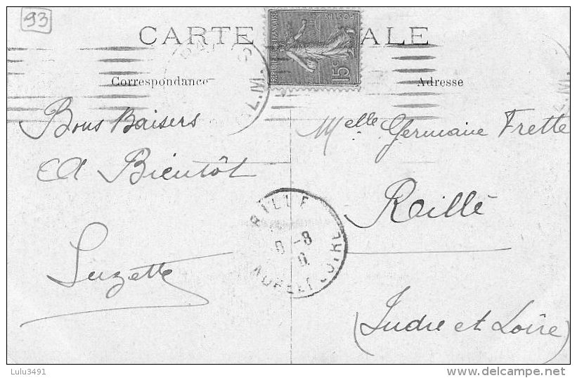 CPA- BAGNOLET (93) - Un Quartier De Bagnolet - Bagnolet