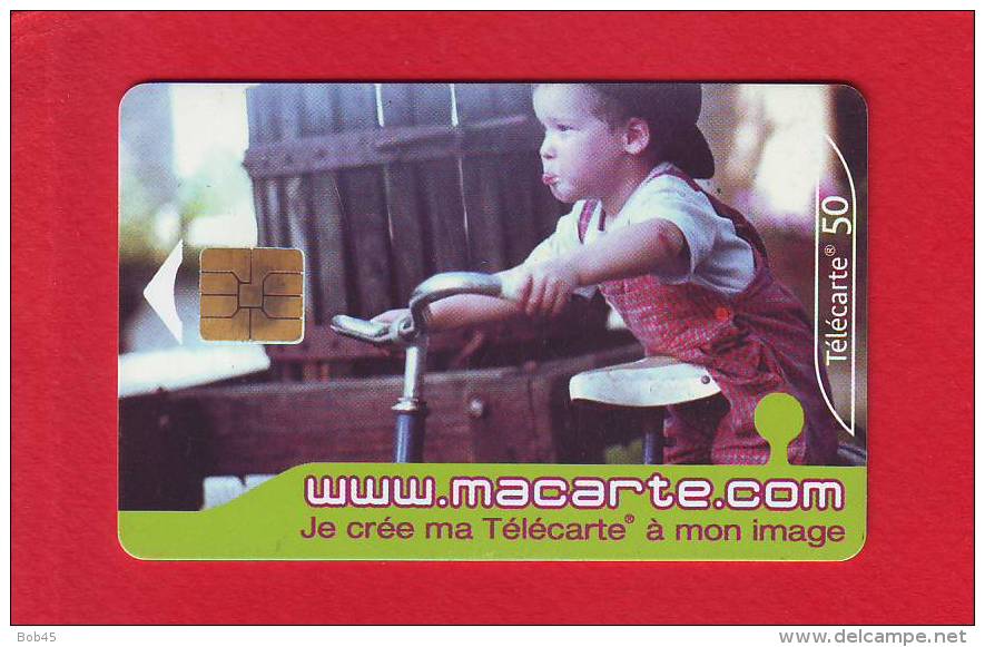 788 - Telecarte Publique Www Macarte Com Enfant Velo (F1081) - 2000