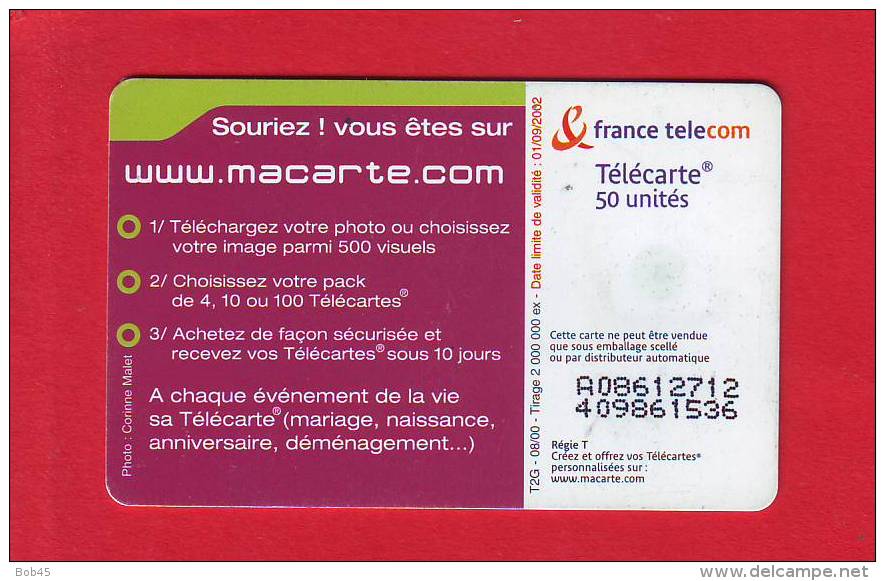 788 - Telecarte Publique Www Macarte Com Enfant Velo (F1081) - 2000