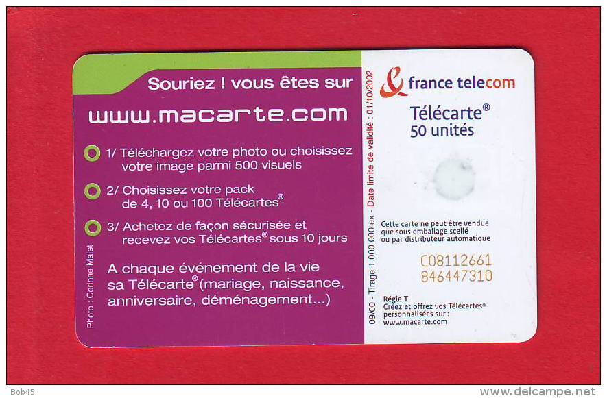 789 - Telecarte Publique Www Macarte Com Enfant Velo (F1083A) - 2000