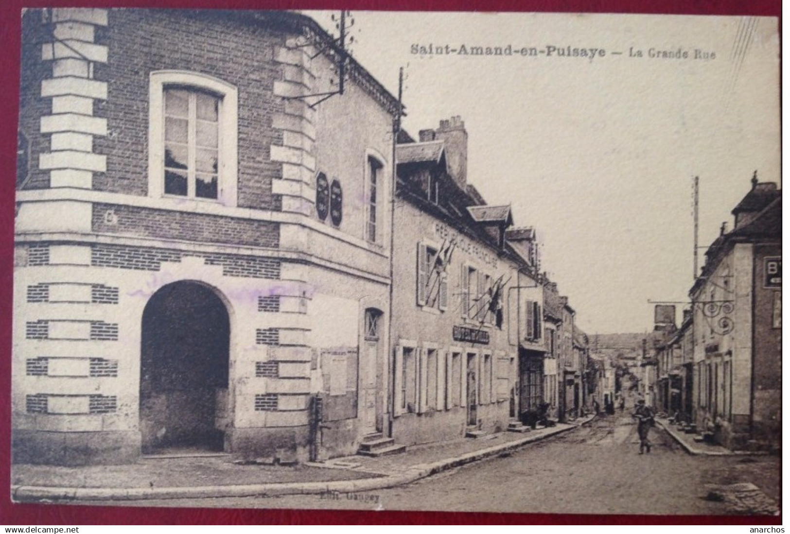 58 Nièvre St SAINT AMAND EN PUISAYE La Grande Rue  (Hotel De Ville) - Saint-Amand-en-Puisaye