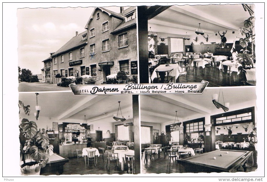 B-5530    BÜLLINGEN : Hotel Dahmen ( Multiview) - Büllingen