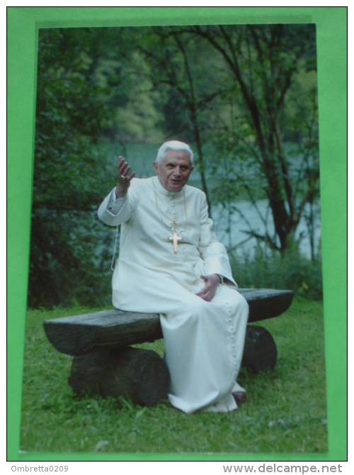 Papa BENEDETTO XVI  - Santino - Images Religieuses