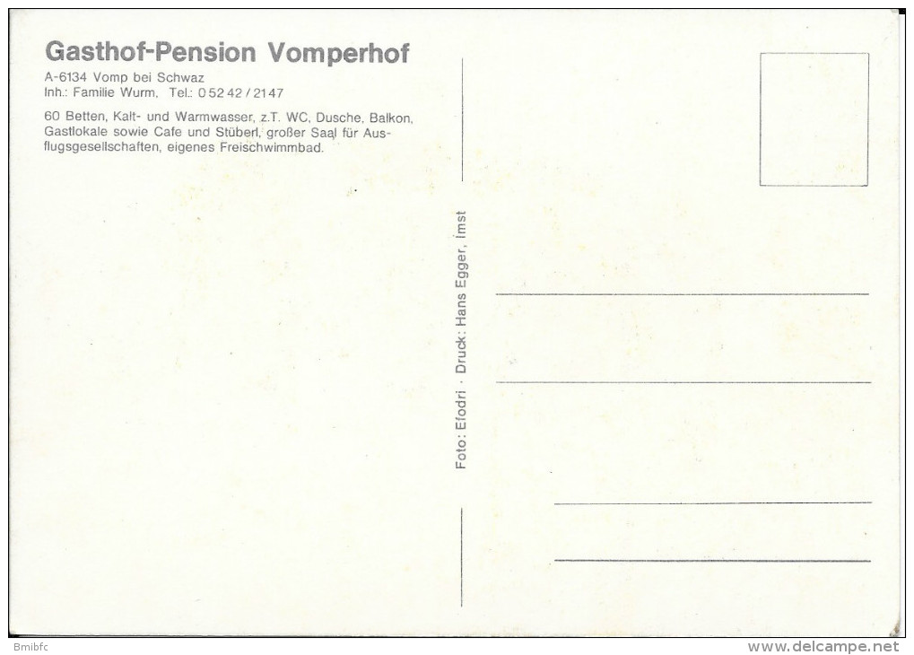 Gastof-Pension  Vomperhof - Vomp