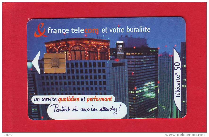 801 - Telecarte Publique Buraliste Building (F1133) - 2001