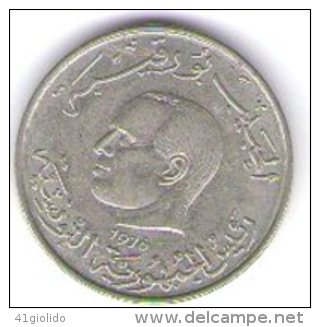 Tunisia 1 Dinar 1976 - Tunisia
