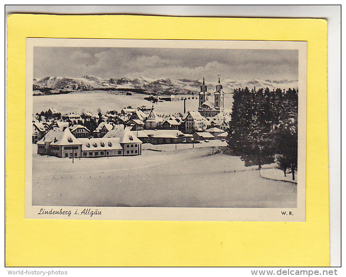 CPA - LINDENBERG Im ALLGÄU  - Vue Générale - Photo Roessler N° 43-695 - Lindenberg I. Allg.