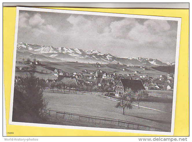 CPA - LINDENBERG Im ALLGÄU  - Im Hintergrund Bregenzerwald Voralberger Und Schweizer  Berge  - Photo Adolf Schwarz - Lindenberg I. Allg.