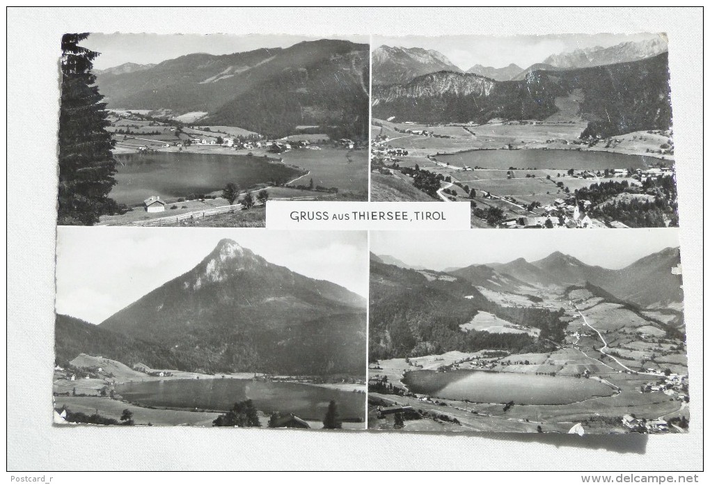 Austria Gruss Aus THIERSEE TIROL  Stamp 1957  A 26 - Andere & Zonder Classificatie
