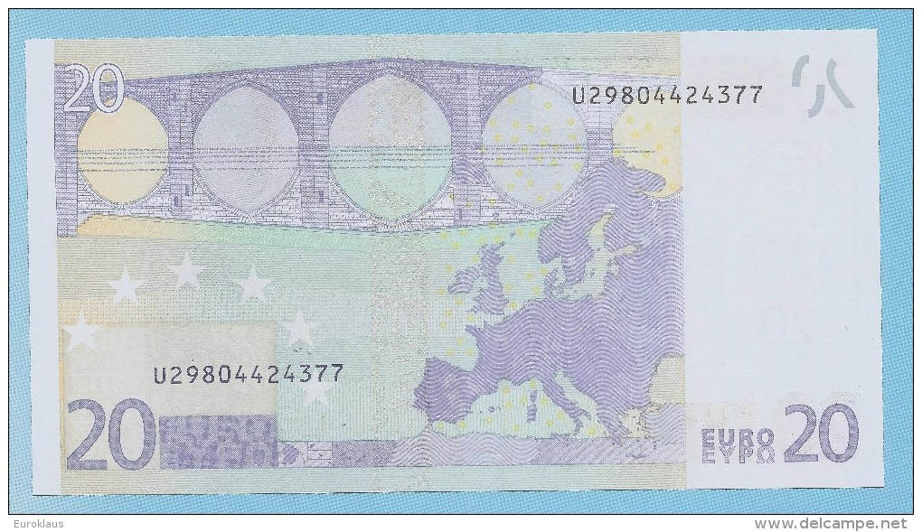 20 EURO FRANCE L078A1 Charge80 UNC - 20 Euro