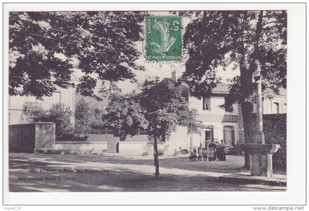 463 - AUREC - Place Des Marronniers - Autres & Non Classés