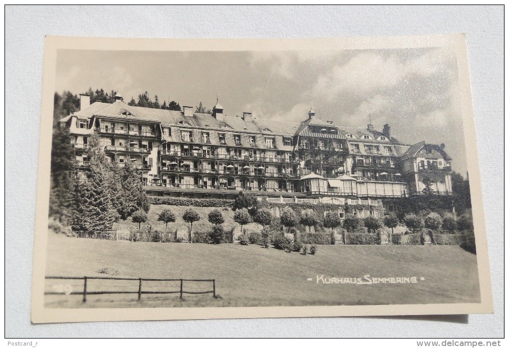 Austria Kurhaus  Semmering    A 26 - Steinhaus Am Semmering