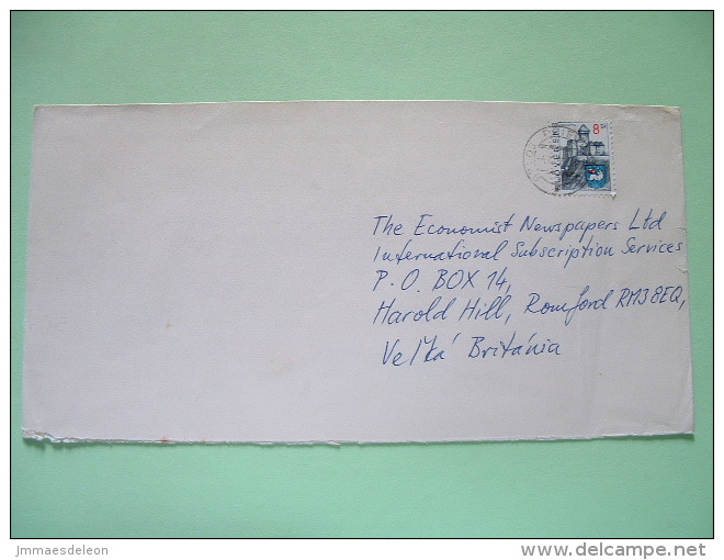 Slokakia 1996 Cover To England - Castle Trencin - Lettres & Documents