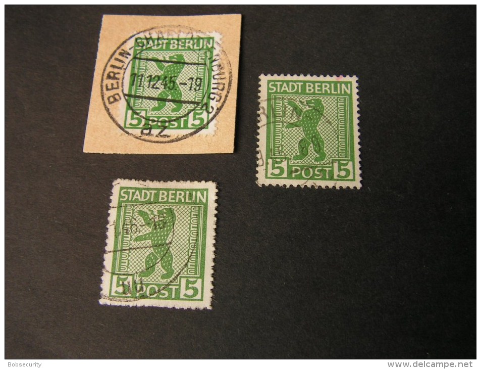 ==  Stadt Berlin Lot  Block - Berlin & Brandenburg