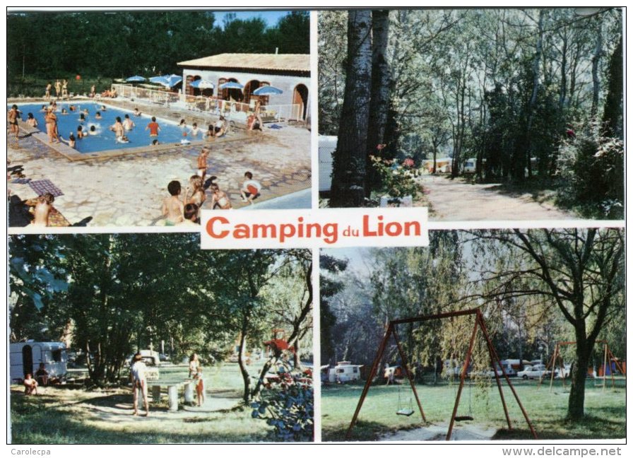 CP - BOURG ST ANDEOL Camping Du Lion - Ping Pong - Tennis De Table