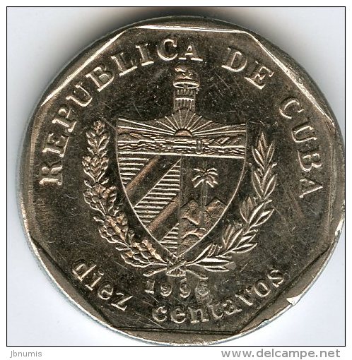 Cuba 10 Centavos 1996 KM 576.2 PAYPAL ATTENDRE / WAITING - Cuba