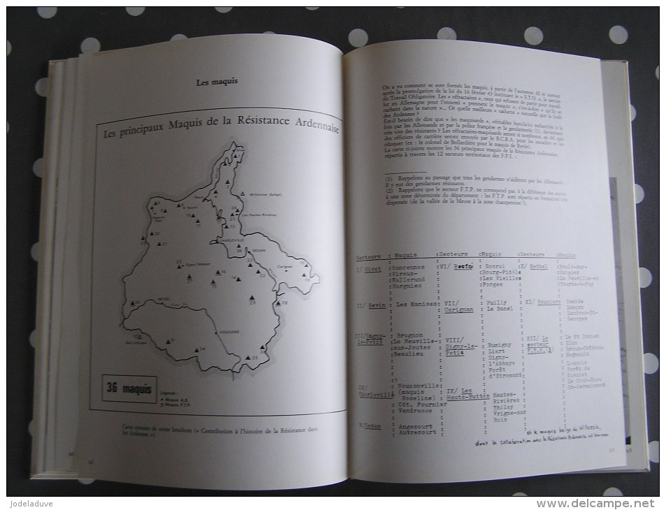 1940 1944 LES ARDENNES EN IMAGES Vadon Régionalisme Guerre 40 45 Charleville Rethel Sedan Meuse Sabotage Résistance FFI