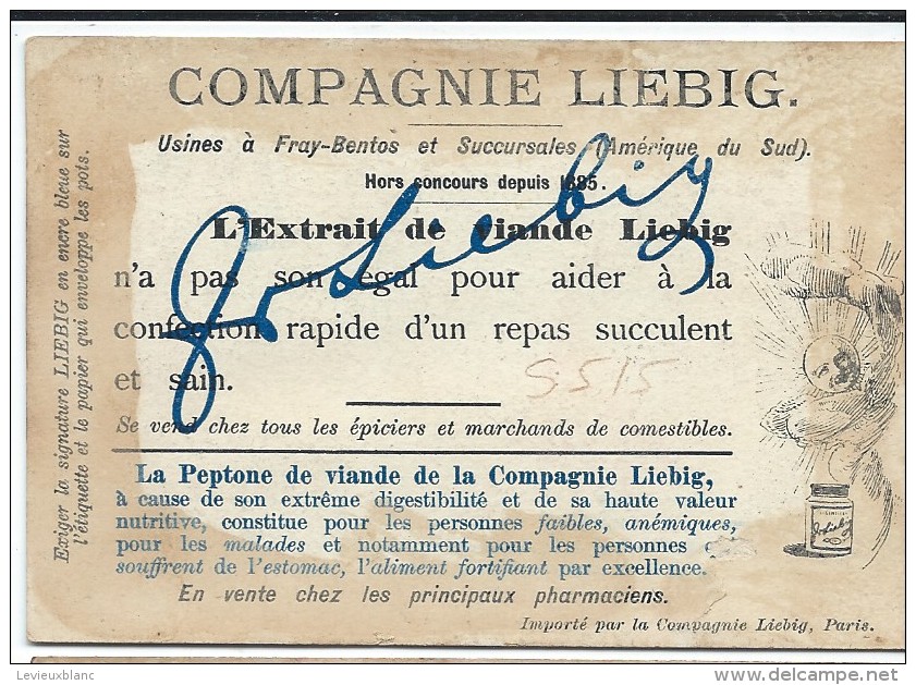 Images/Chromo/Effets Lumineux/Aurore/Cie Liebig/Sanguinetti N° 515/ Vers 1895   LBG1 - Liebig