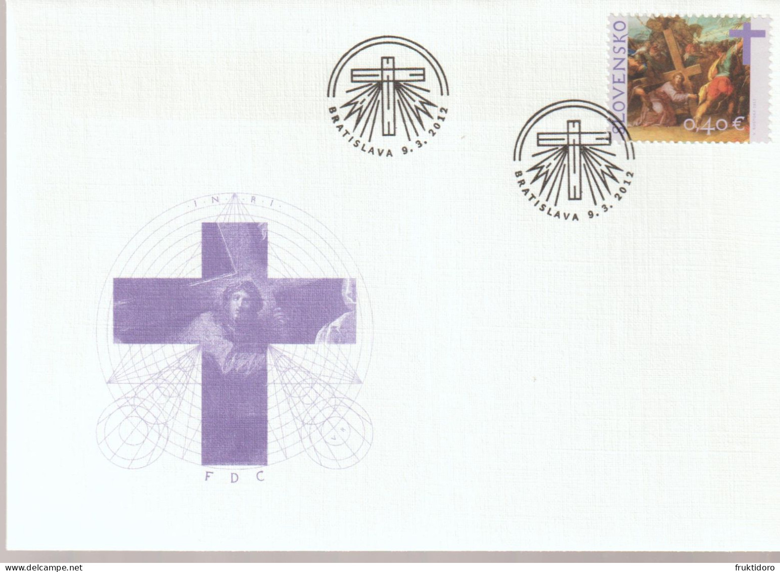 Slovakia FDCs 2012 - Easter - Europa - Personalities - FDC