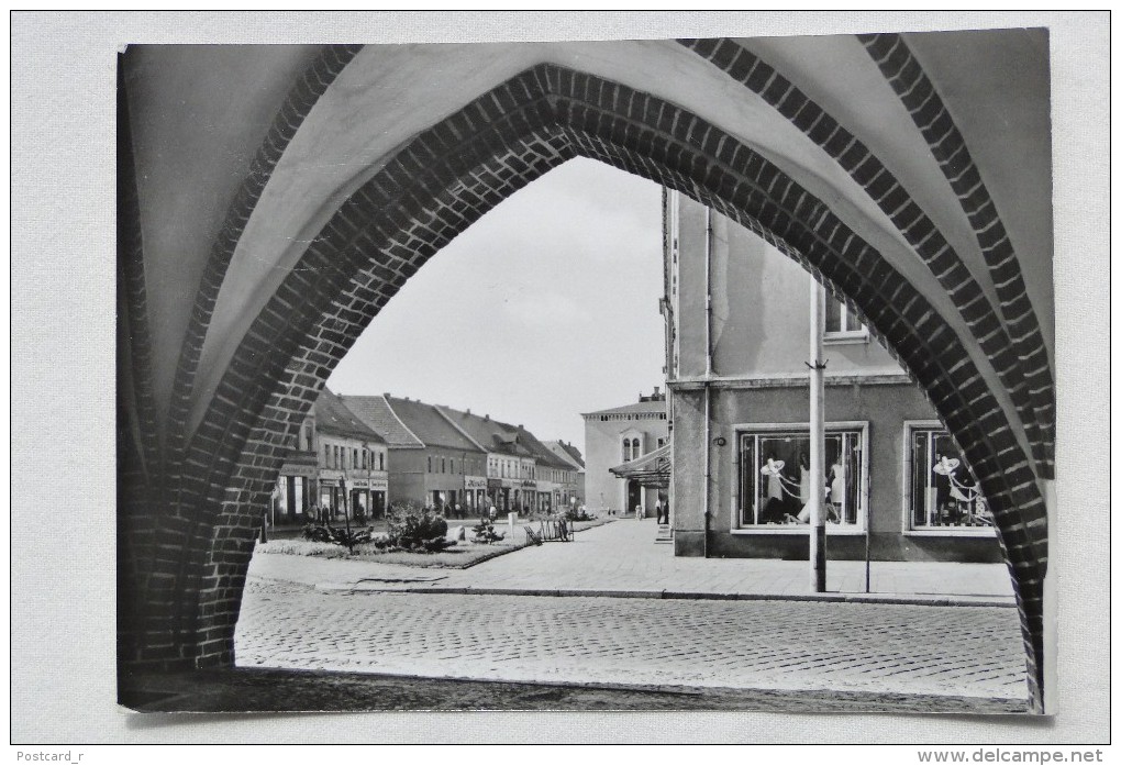 Germany  Fürstenwalde Spree Durchblick  Zur Mühlenstrasse  Stamp 1969    A 30 - Neuhausen A. D. Spree