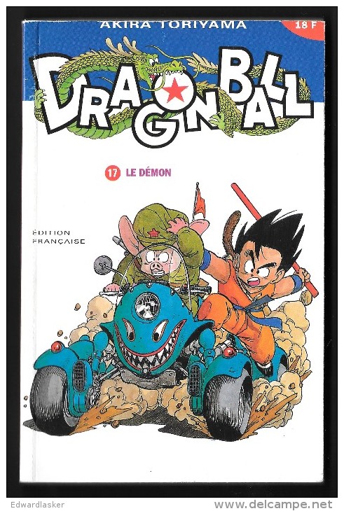 BD DRAGONBALL (kiosque) N°17 : Le Démon - Editions Glénat - Mangas Version Française