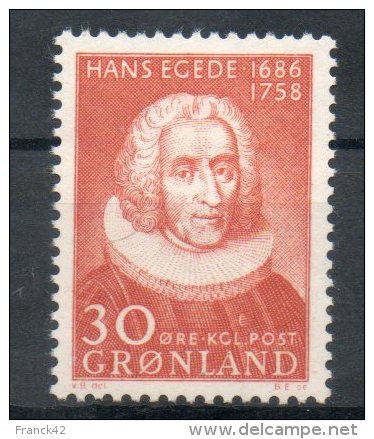 Groenland. Hans Egede. 30 Ore - Usados