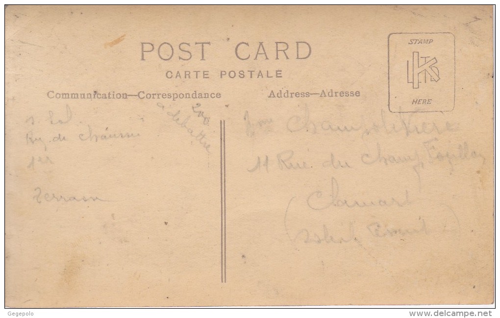 CLAMART - Maison Bourgeoise - Offre D'achat Au Dos ( Carte Photo ) - Clamart