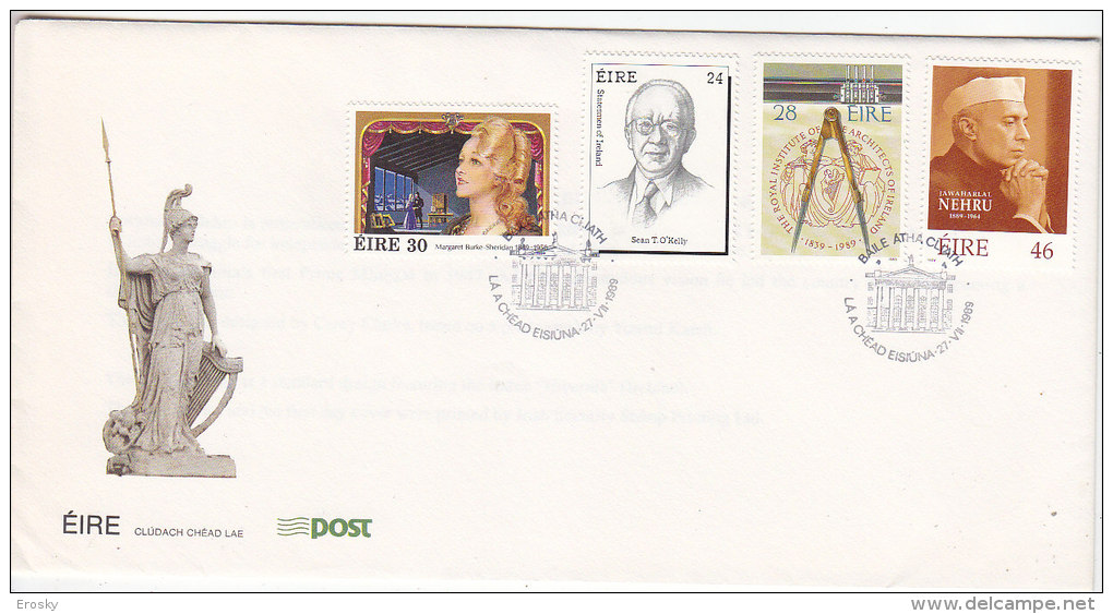 F1510 - IRLANDE IRELAND Yv N°688/91 FDC  ( Registered Shipment Only ) - FDC