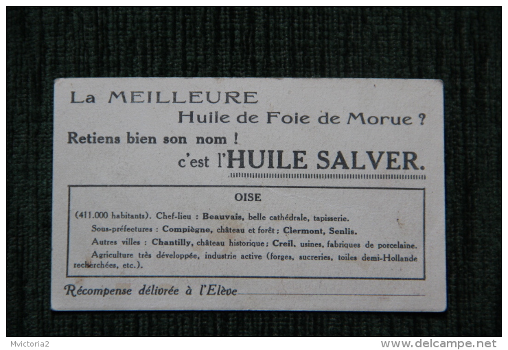 HUILE DE FOIE DE MORUE SALVER -  OISE - Other & Unclassified